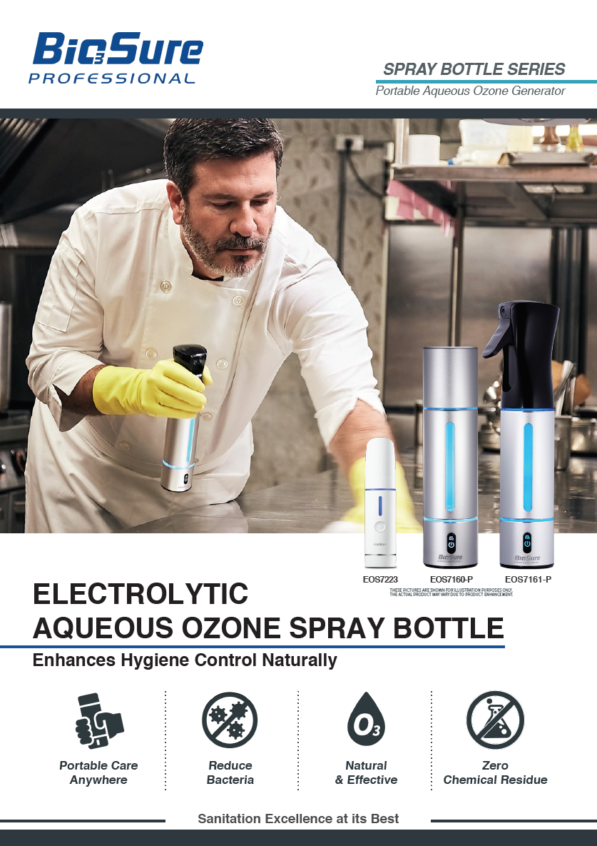 BioSure OSB Pro – Professionelle Ozon-Sprühflasche (EOS7161-P)