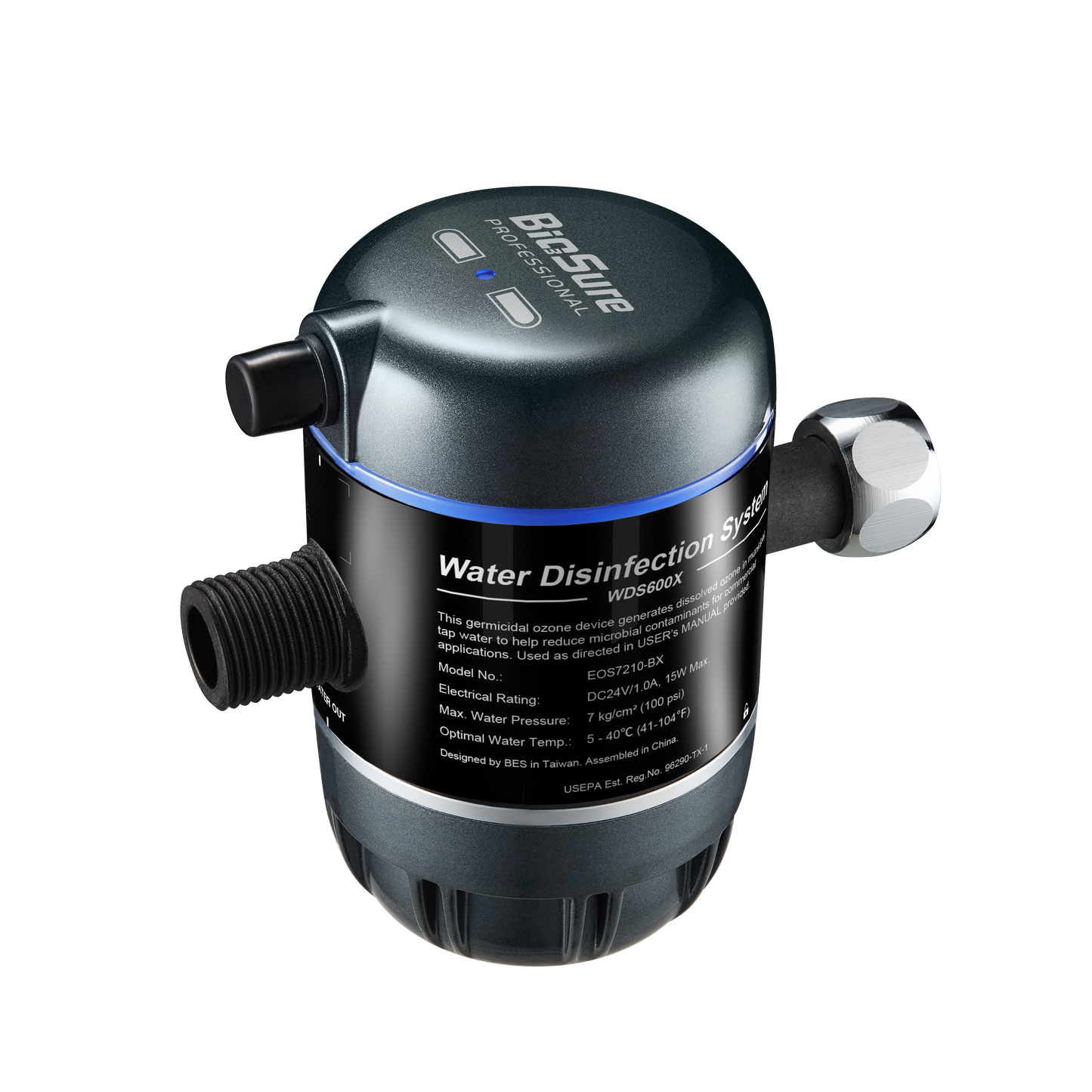 BioSure WDS600X – Inline Wasserdesinfektionssystem (EOS7210-BX)