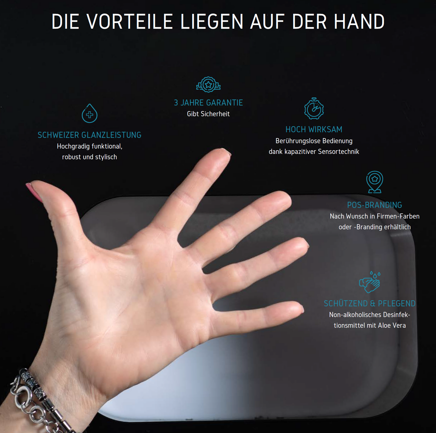 DesinPoint Hero – Professioneller Handhygiene-Dispenser (3 L)