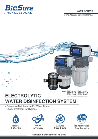 BioSure WDS600X – Inline Wasserdesinfektionssystem (EOS7210-BX)