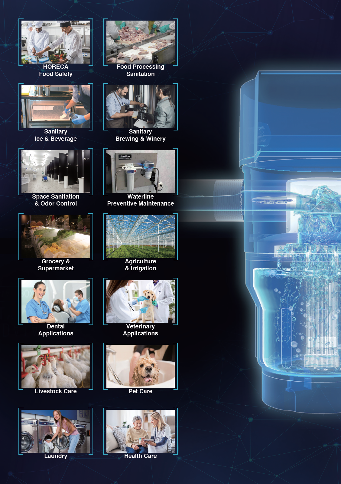 BioSure WDS600X – Inline Wasserdesinfektionssystem (EOS7210-BX)